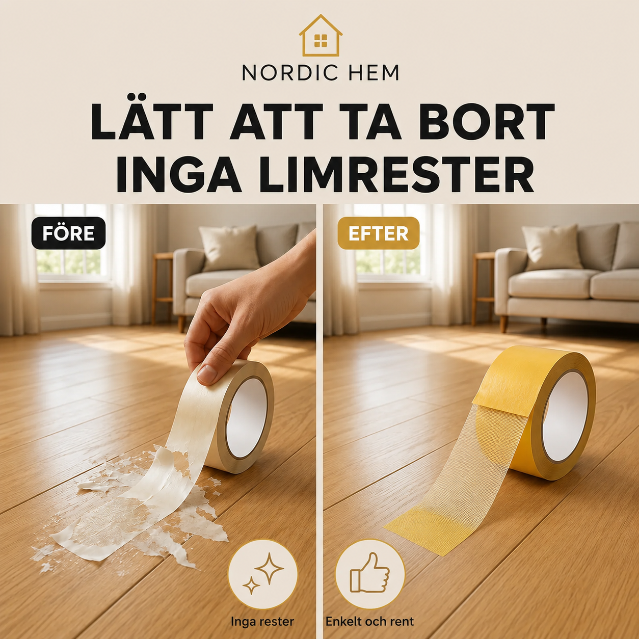 Sluta borra hål i väggarna